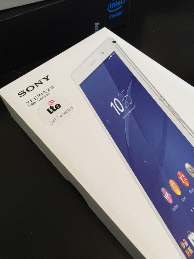 Xperia Z3 Tablet Compact LTE（SIMフリー版）を買ってみた