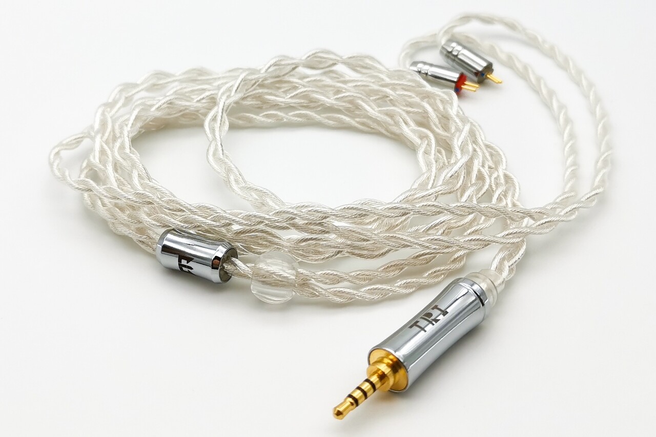 TR4908」 TRI 4芯 5N 銀メッキ高純度単結晶銅線ケーブル ／ 低価格＆多