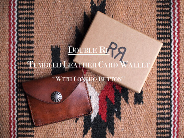 Double RL / ダブルアールエル】雰囲気抜群のコンチョボタンが目を引く