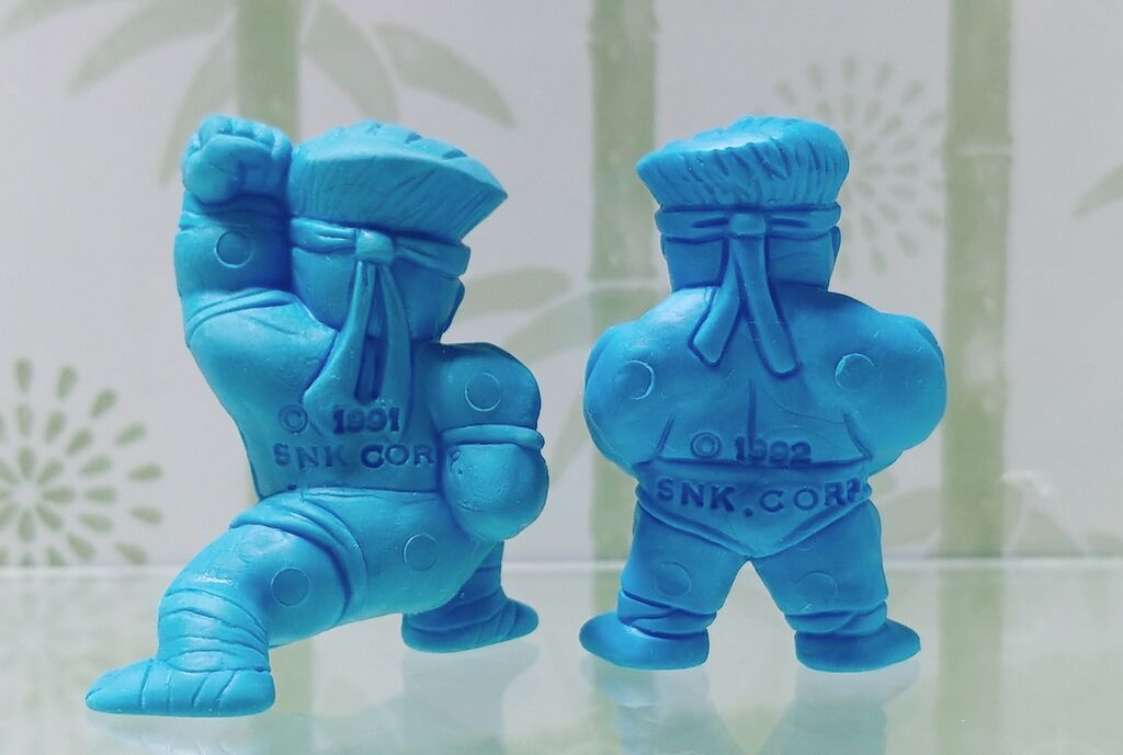 SNK 餓狼伝説 ディフォルメサイズの塩ビ人形 フィギュア : トレジャー