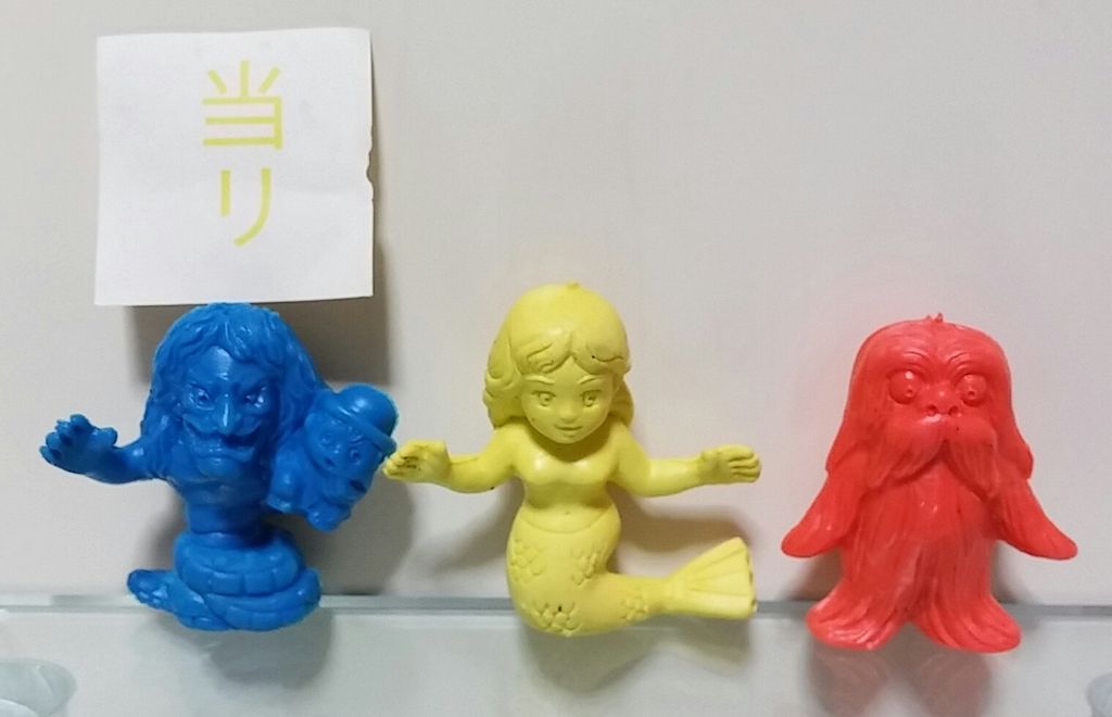 丸越 1985年製 ゲゲゲの鬼太郎 消しゴム 駄菓子屋 : トレジャー