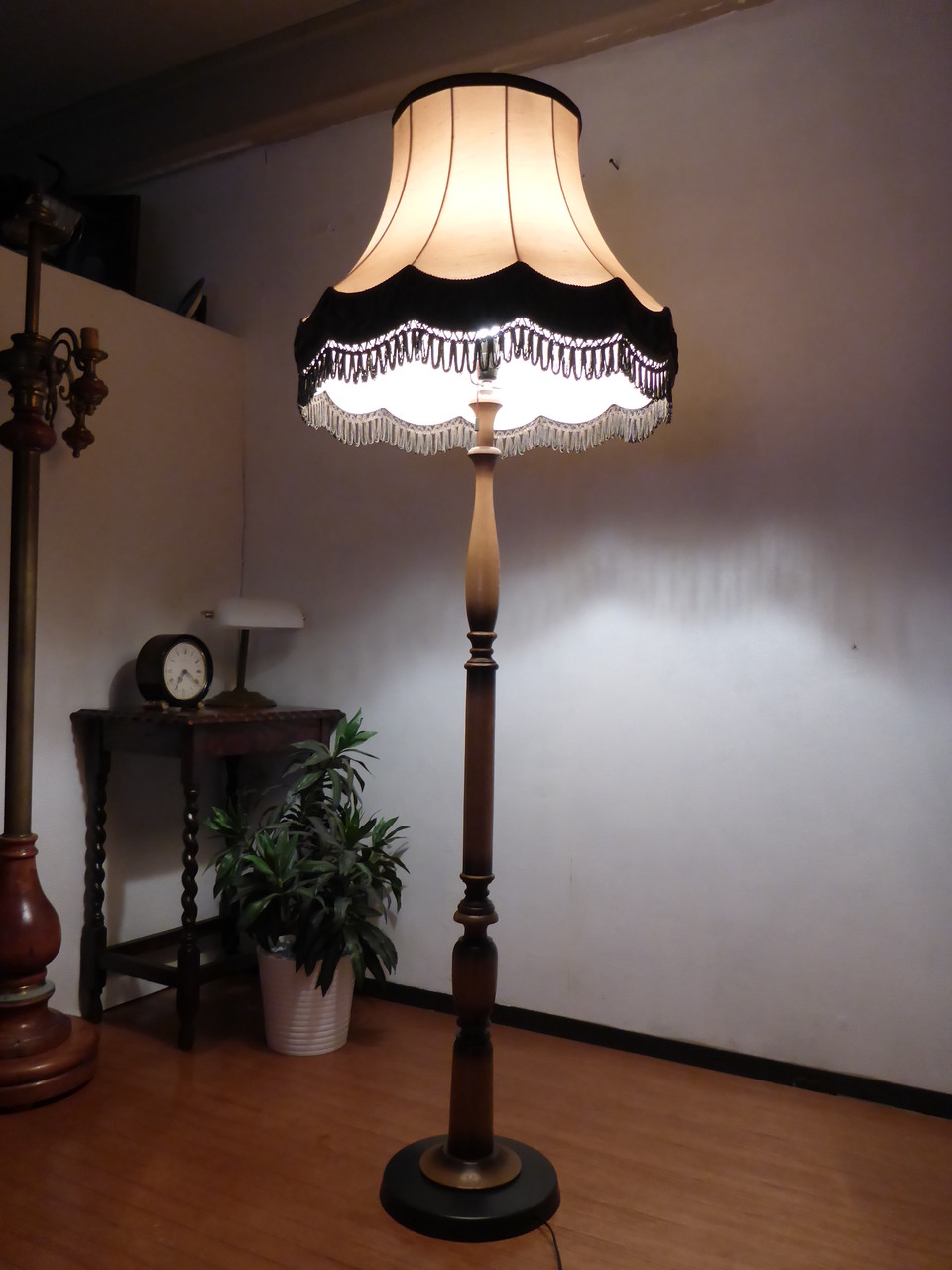 昭和レトロ スタンドライト シェードランプ フロアスタンド