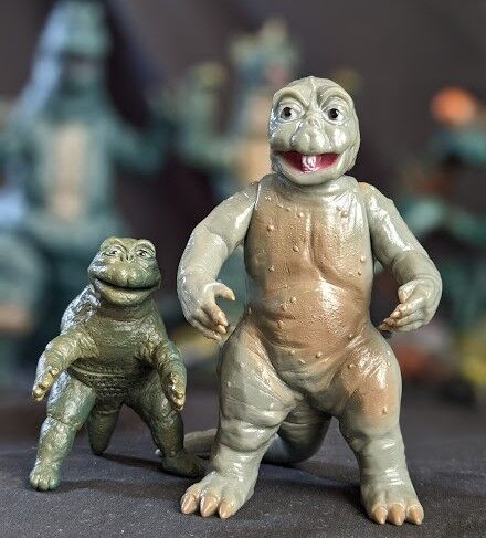 ゴジラ・ミニラ・クモンガ・カマキラス・ガバラ（Y・MSF）ソフビ6