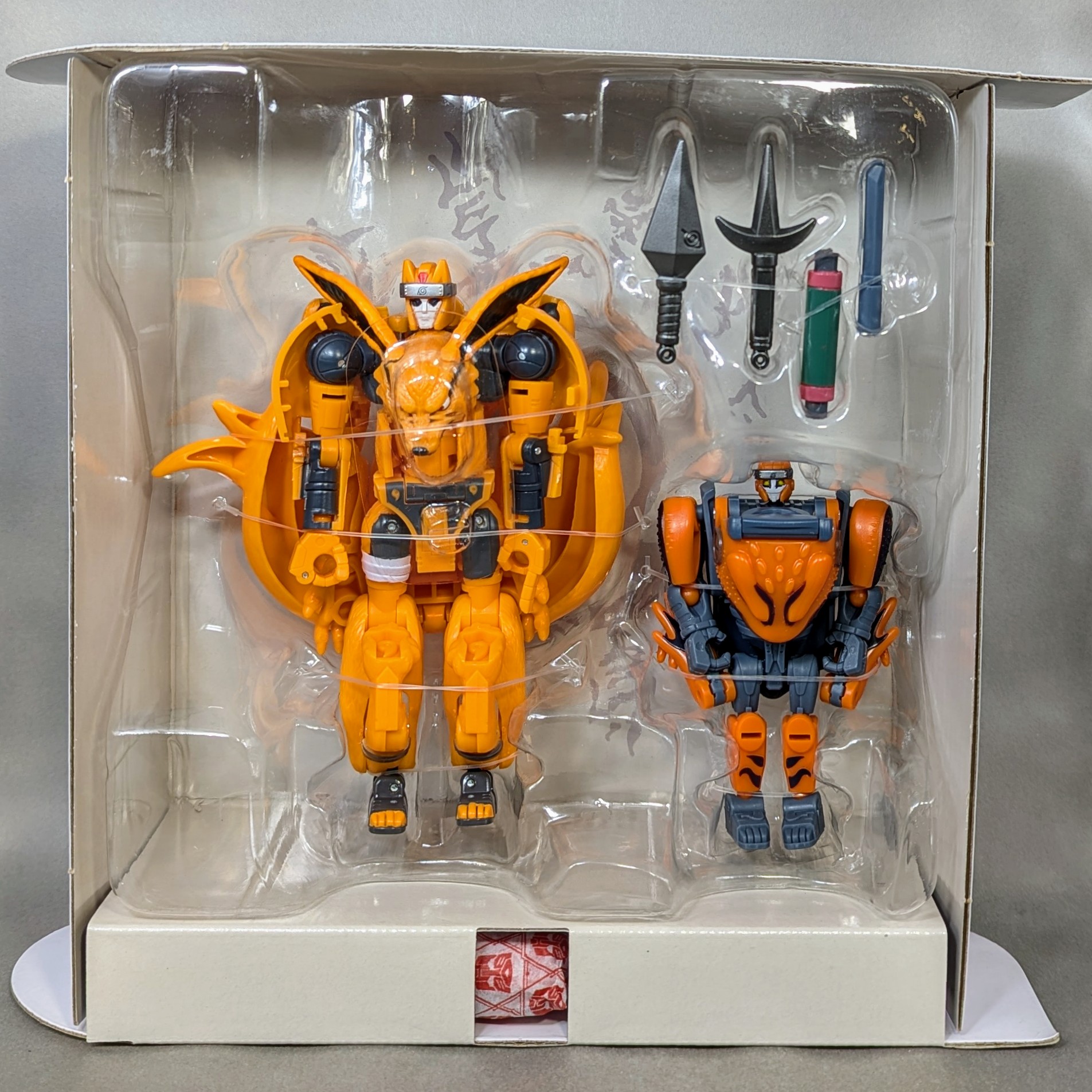 レビュー NARUTO疾風伝/トランスフォーマー 九喇嘛&ガマ吉(その2 ガマ