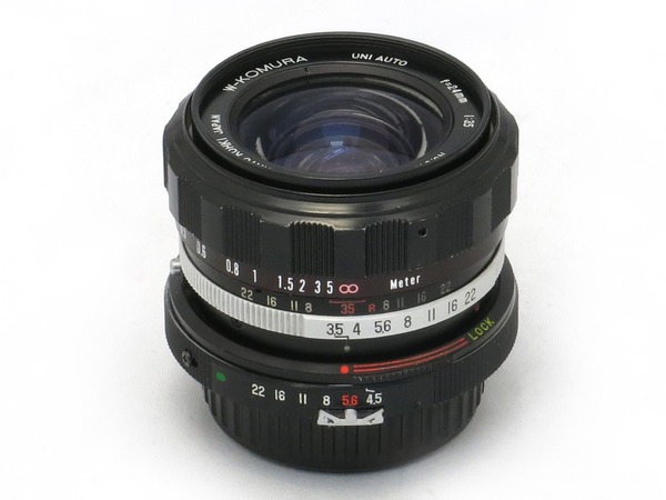 三協光機 W-KOMURA 24mm F3.5 （for Nikon F） : オールドレンズの