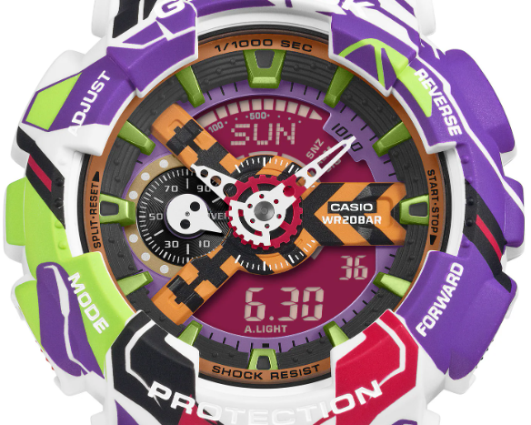 エヴァンゲリオン × G-SHOCK”カシオオンラインは抽選販売！CASIO ID