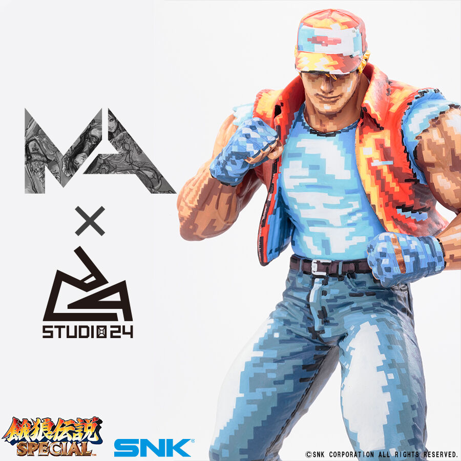 テリー・ボガード」（ドット絵彩色カラー）詳細公開！ : STUDIO24 工房日記