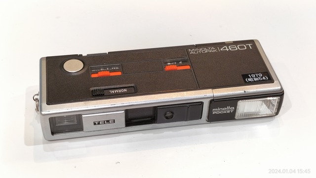 1979/昭和54/MINOLTA/MINOLTA AUTOPAK 460T/110カメラ/ : Extinct