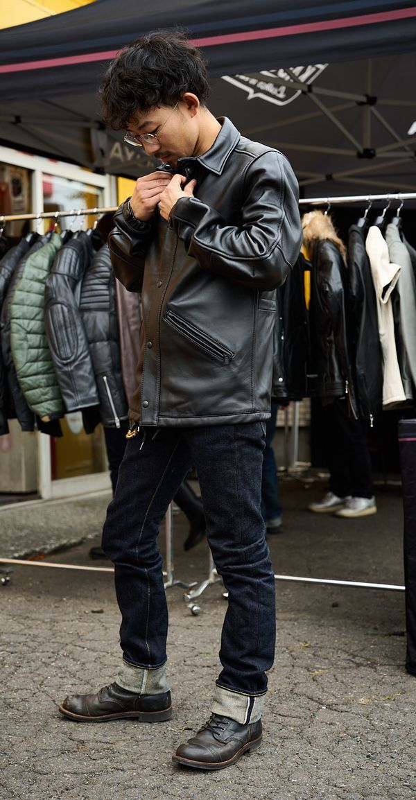 革ジャン老舗メーカーが作ったレザーコーチジャケット登場!! : バイク