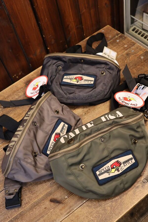 ClaySmithからミリタリーな雰囲気を纏うウエストバッグが登場