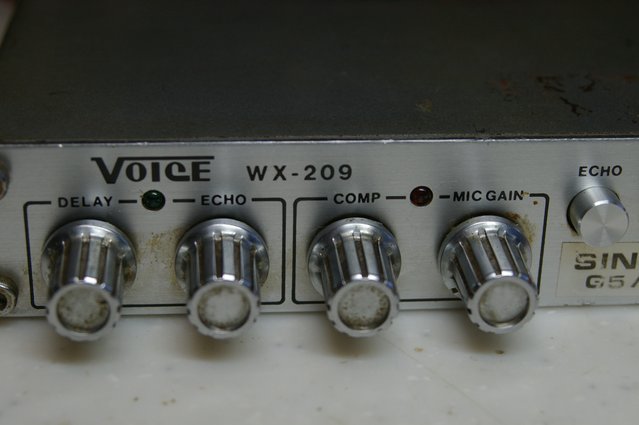 VOICE WX-209 無線機用 VOICE WX―209 ICエコ― マイクコンプレッサ―