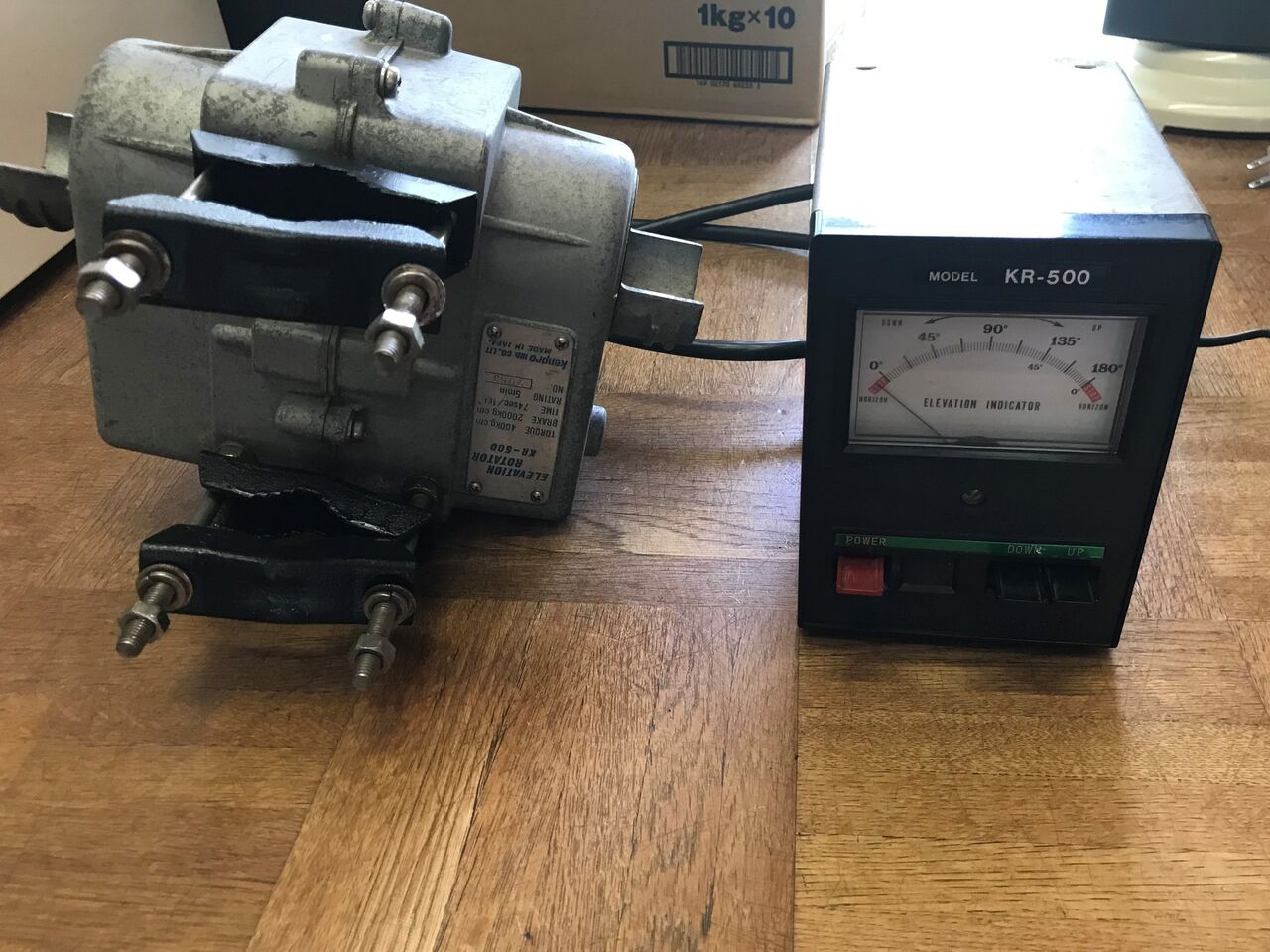 仰角ローテーター KR-500入手 整備 : 向島ポンポコ日記