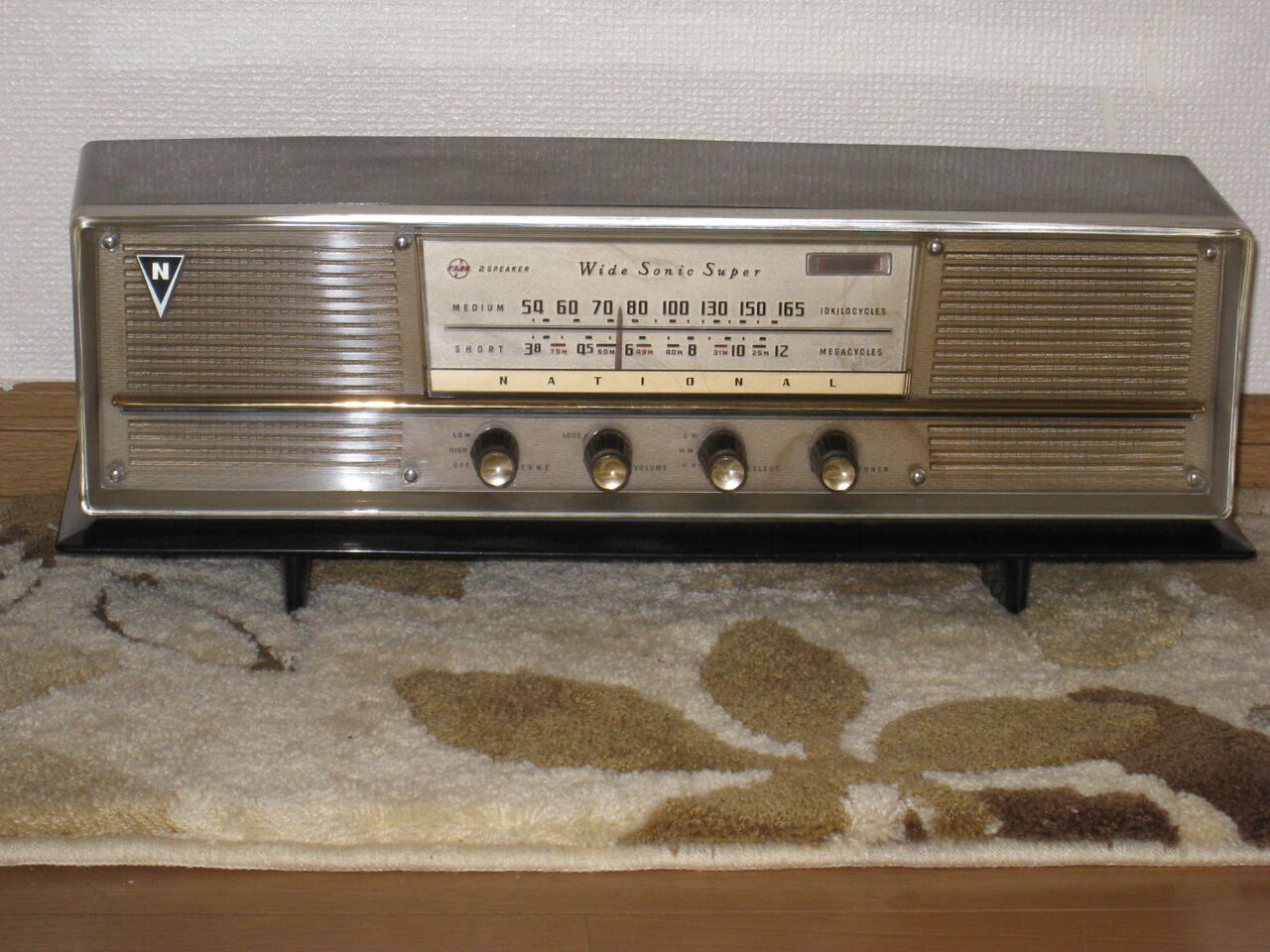 ナショナルラジオ DX-365 昭和レトロ 昭和レトロ ナショナル ラジオ DX