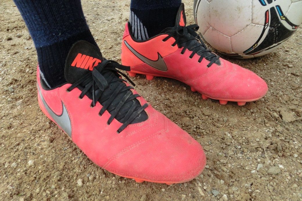 レビュー】 ナイキ ティエンポジェニオII レザー HG-E : Kohei's BLOG