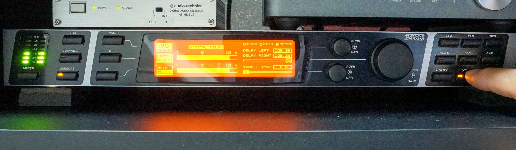 べリンガー DEQ2496 デジタルイコライザー で自動補正を実施 : 趣味の