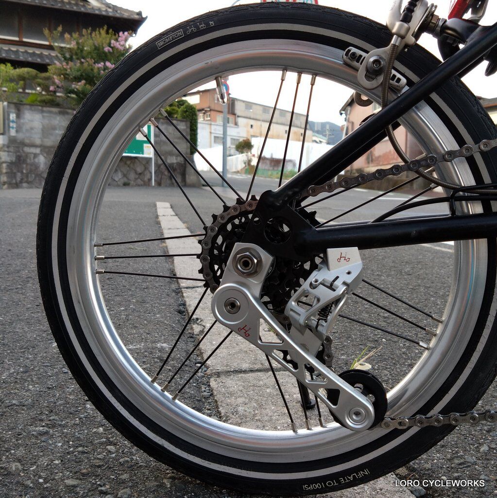 実録！BROMPTON外装5速カスタム峠アタック！ : LORO CYCLE WORKS