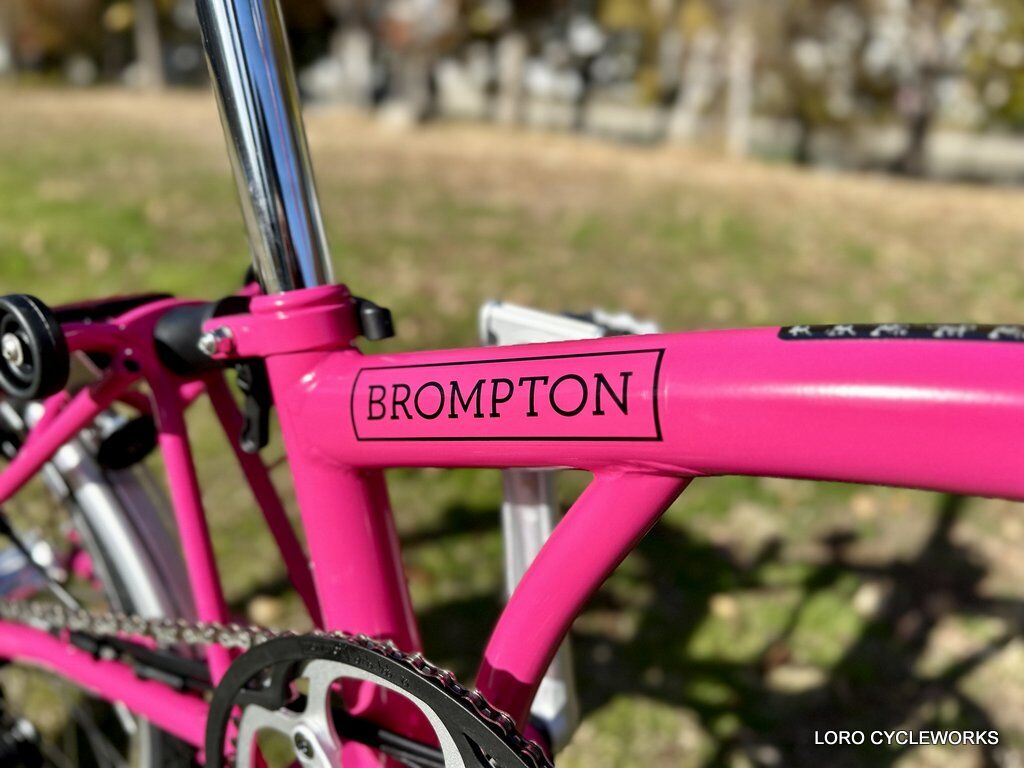 Brompton Archive Edition 2.0(ホットピンク)入荷!!! : LORO CYCLE WORKS