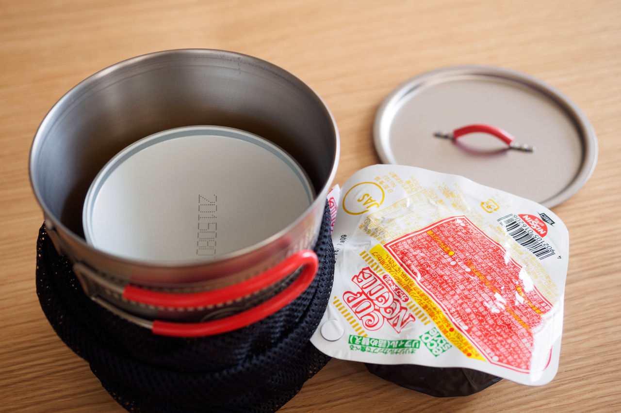 カップヌードル派ならいかが？ ～ 日清カップヌードル型チタンクッカー