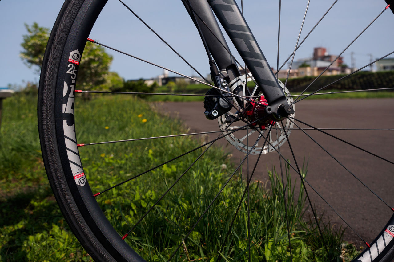 グラベルロードのアップデート1(Industry Nine i25 Disc wheels) : 山