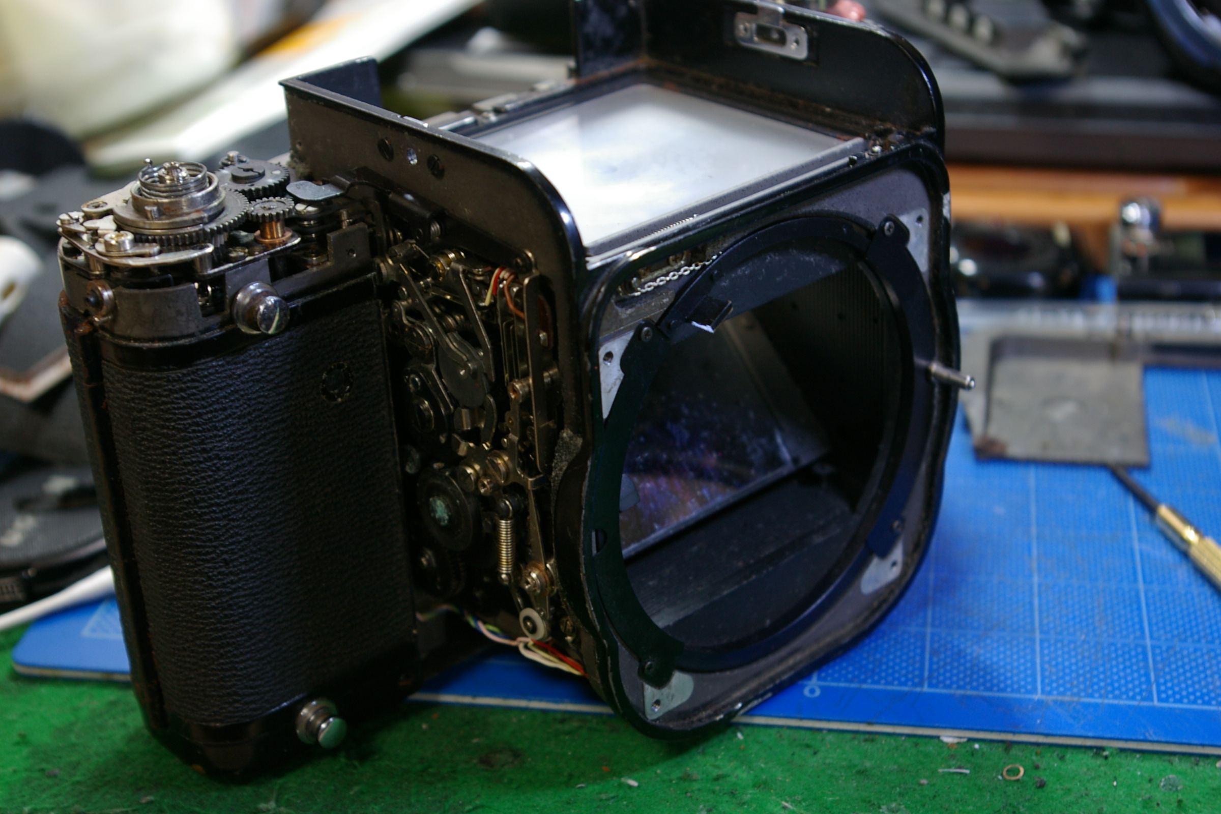 バケペン PENTAX6×7 レストア記録 : カメラと写真が大好きな毎日 + バイク