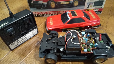 1983 (S58) 年【NIKKO セミデラコン 1/20 スカイラインRSターボ