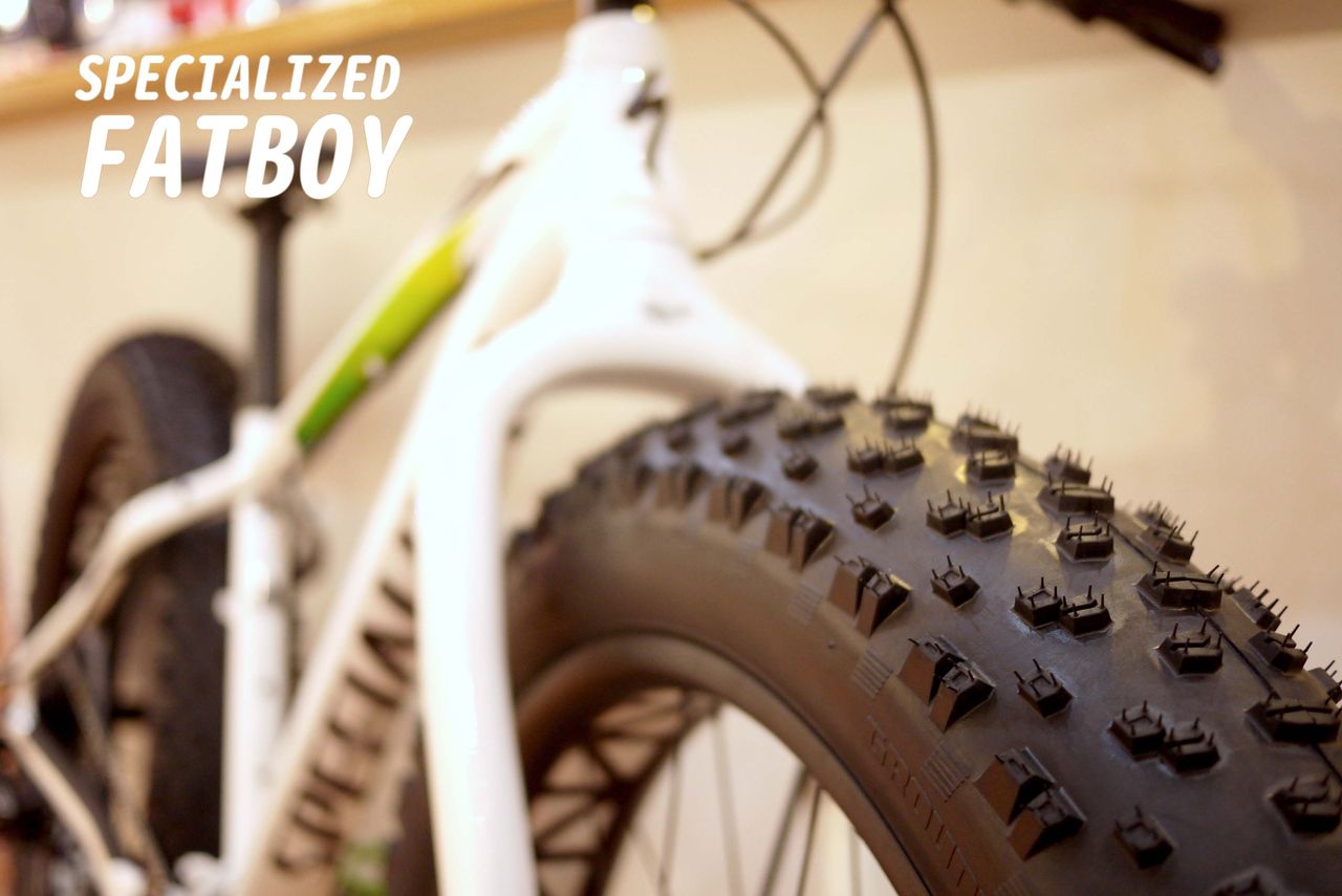 白いファットが入荷！そして完成！ SPECIALIZED FATBOY 2016年モデル