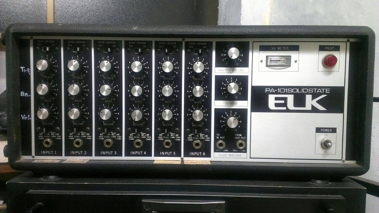 ELK (エルク) PA - 101 僕のPA アンプ ! ～出張ミニ ライブ 用