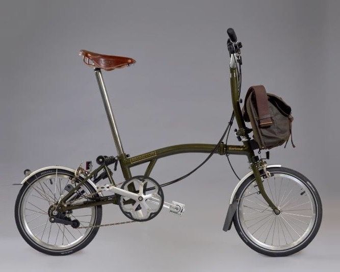 Brompton x Barbour 限定モデル「M6L Barbour Edition」 : wadacycle news