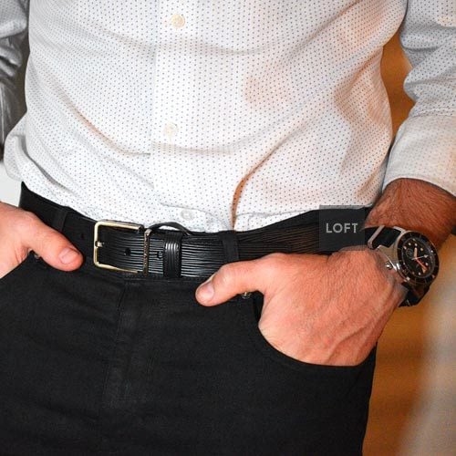 Louis Vuitton Epi Leather Black Men's Belt – LOFT