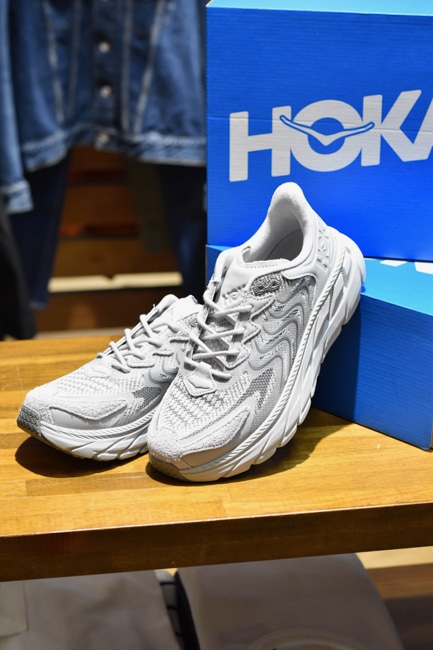 HOKA ONEONE/ホカオネオネ Clifton LS [Stardust×Galaxy Gray]