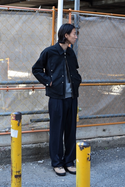 J.L-A.L/ジェイラル Dais Jacket [Shungite Black] 20241202
