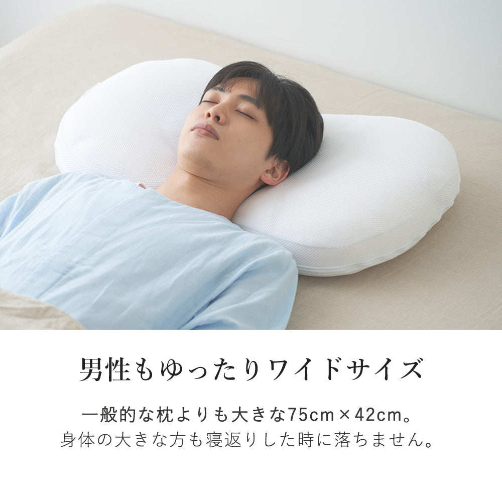 最上位モデル枕 ロフテー 9セルピロー クッションファイバー×エア