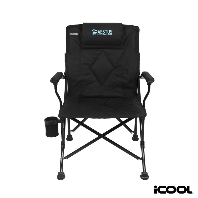 iCOOL Twin Peaks Portable Camping Chair - GR5403 | Logomark