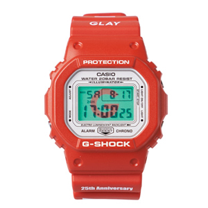GLAY 25th Anniversary LIMITED G-SHOCK ”DEMOCRACY”、数量限定発売