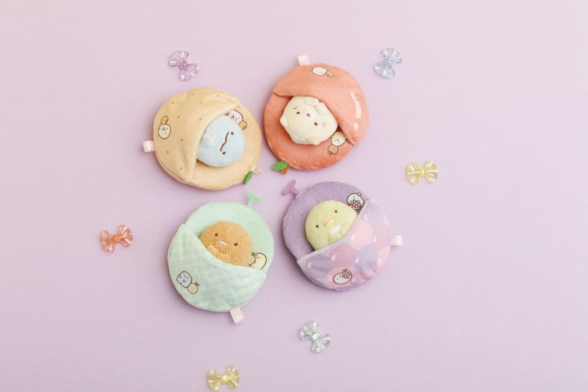 すみっコぐらし10周年記念！「復刻カプセルてのりぬいぐるみ」が登場