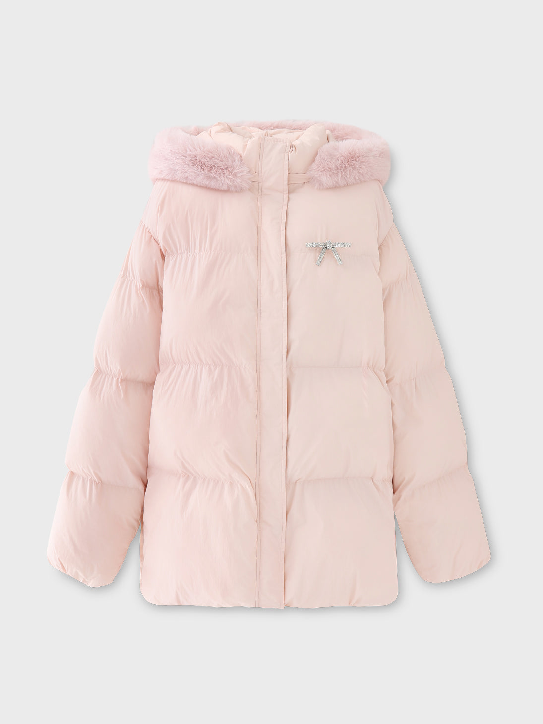 Bijou ribbon down jacket(eme10816) – M me eme