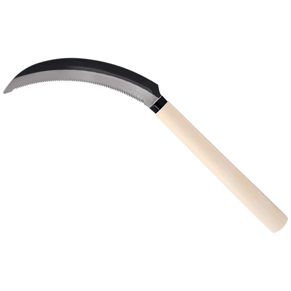Amazon.com : Zenport K205 Harvest Knife/Weeding Sickle with Wood