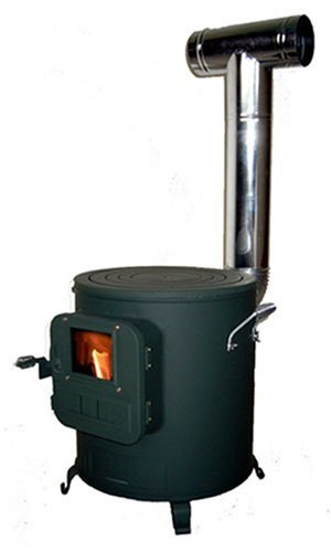 Amazon | ホンマ製作所 クッキングストーブ φ350xH425(煙突含:940)mm