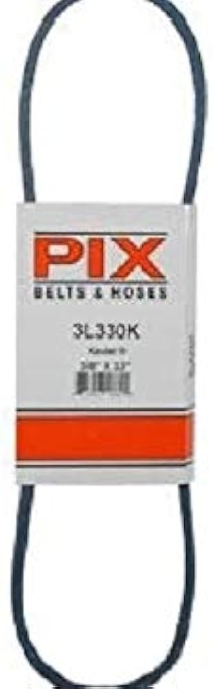 Amazon.com : Pix Kevlar V Belt Size 3L330K 3/8 X 33 : Patio, Lawn