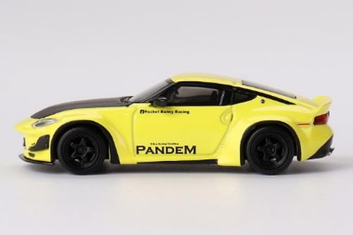 Amazon | MINI GT 1/64 Pandem Nissan Z イカズチイエロー (右ハンドル