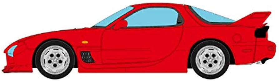 Vision 1/43 Mazda RX-7 (FD3S) Mazda Speed Aspec Red Finished