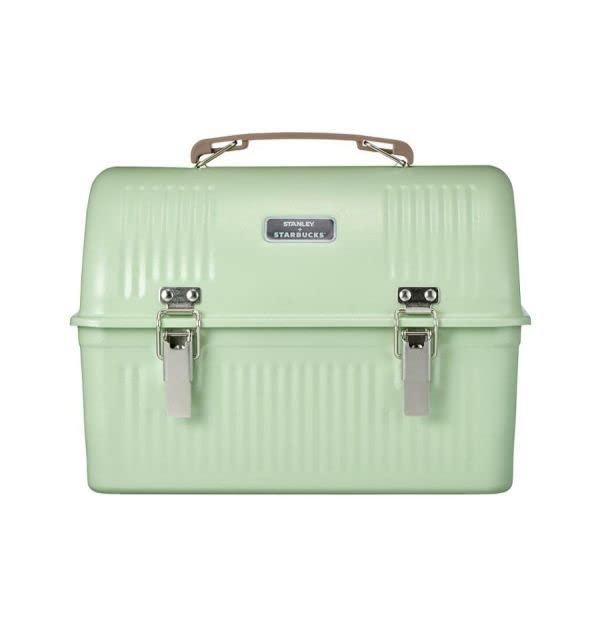 Amazon.co.jp: スタバ 韓国 スタンレーランチボックス ミント 保冷