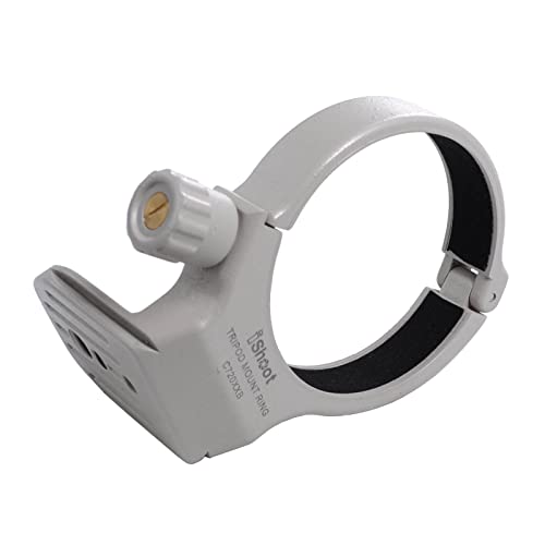 Amazon | iShoot 金属リング式三脚座、レンズサポート、三脚マウント