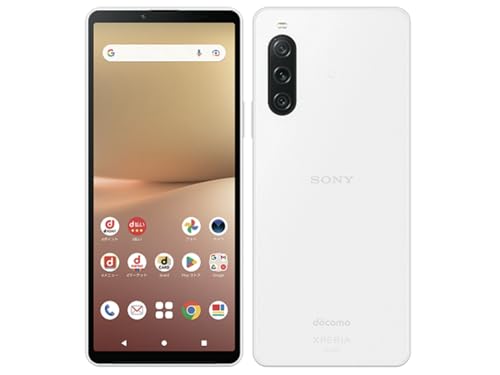 Amazon | 【整備済み品】 Sony Xperia 10 V docomo 128GB ホワイト