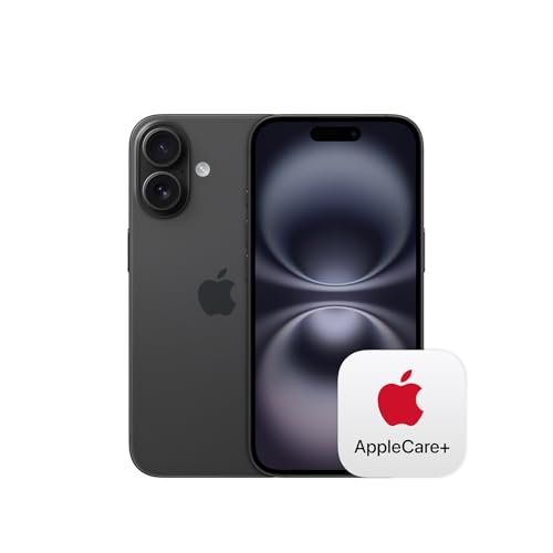 Amazon | Apple iPhone 16 (256 GB) - ブラック + 2年延長 AppleCare+