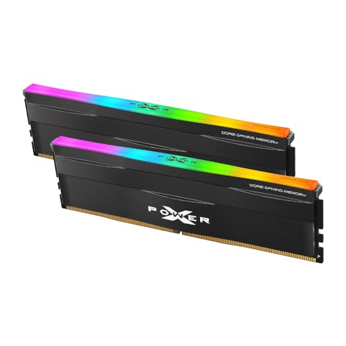 Amazon.co.jp: シリコンパワー DDR5 64GB (2x32GB) Zenith RGB 6000MHz
