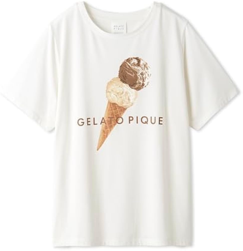 Amazon | [ジェラート ピケ] アイスクリームワンポイントTシャツ