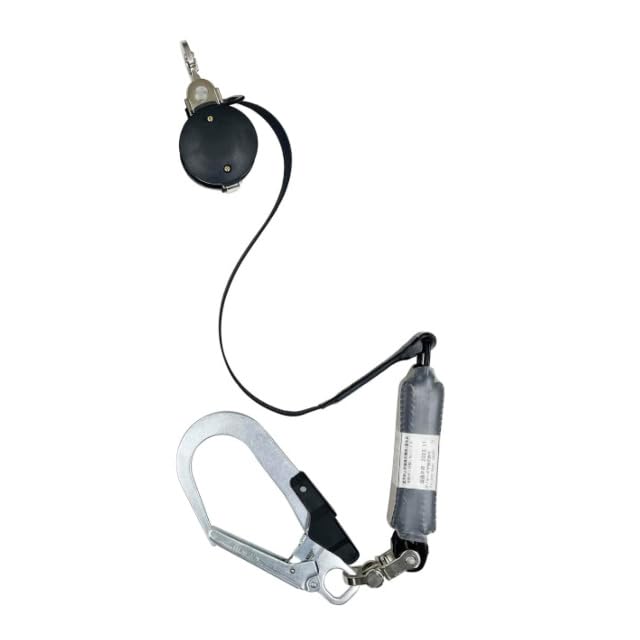 Amazon.co.jp: ポリマーギヤ フルハーネス用 ダブルランヤード 常時巻