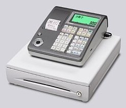 Amazon | CASIO カシオ レジスター TE-300(シルバー) | レジスター本体