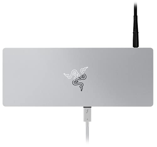 Amazon.co.jp: Razer Thunderbolt 4 Dock (Mercury White) ドッキング